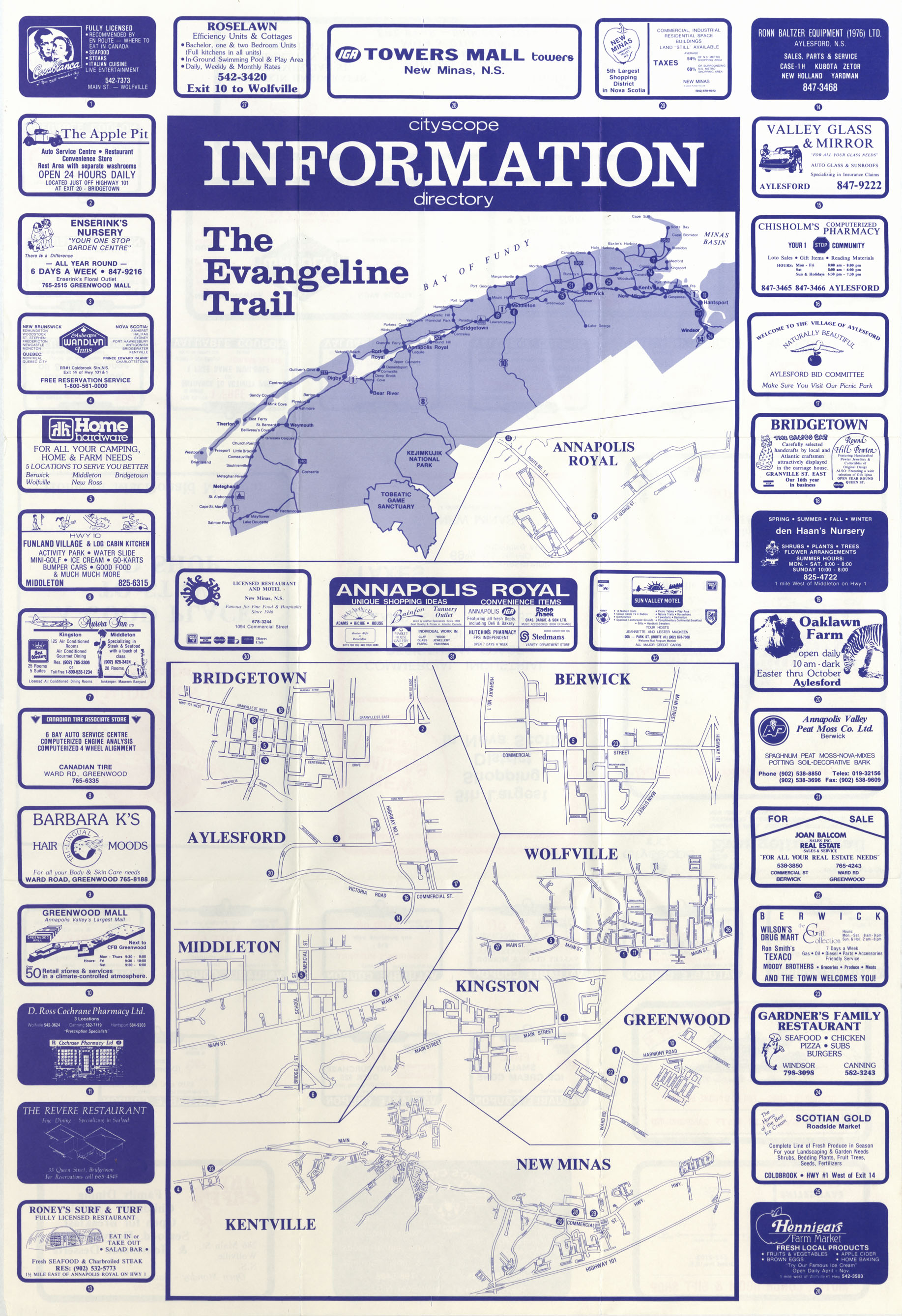 maps : Map of the Evangeline Trail