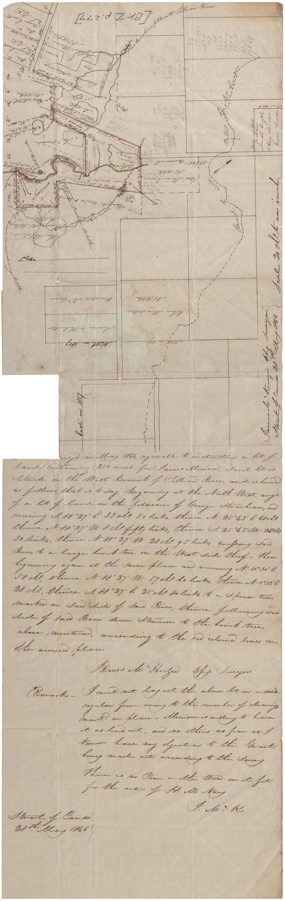 maps : Cape Breton Canso Strait 1846