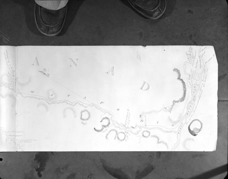 maps : Negative Plan of the Exploring of the River Matapedia, and also of the Portage from the Lake to the River St.Lawrence