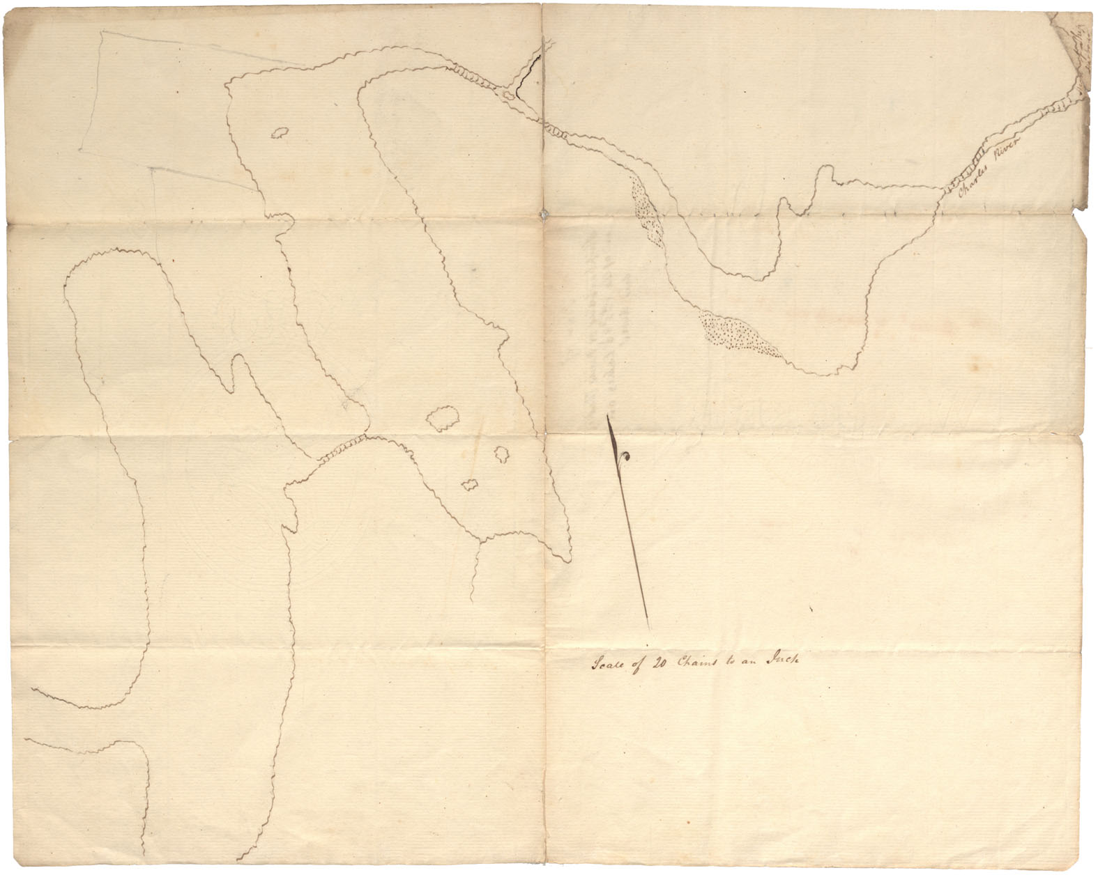 maps : Halifax County Ships Harbour, River Charles and 1st, 2nd, & 3rd Lakes on said river. W.m.1809
