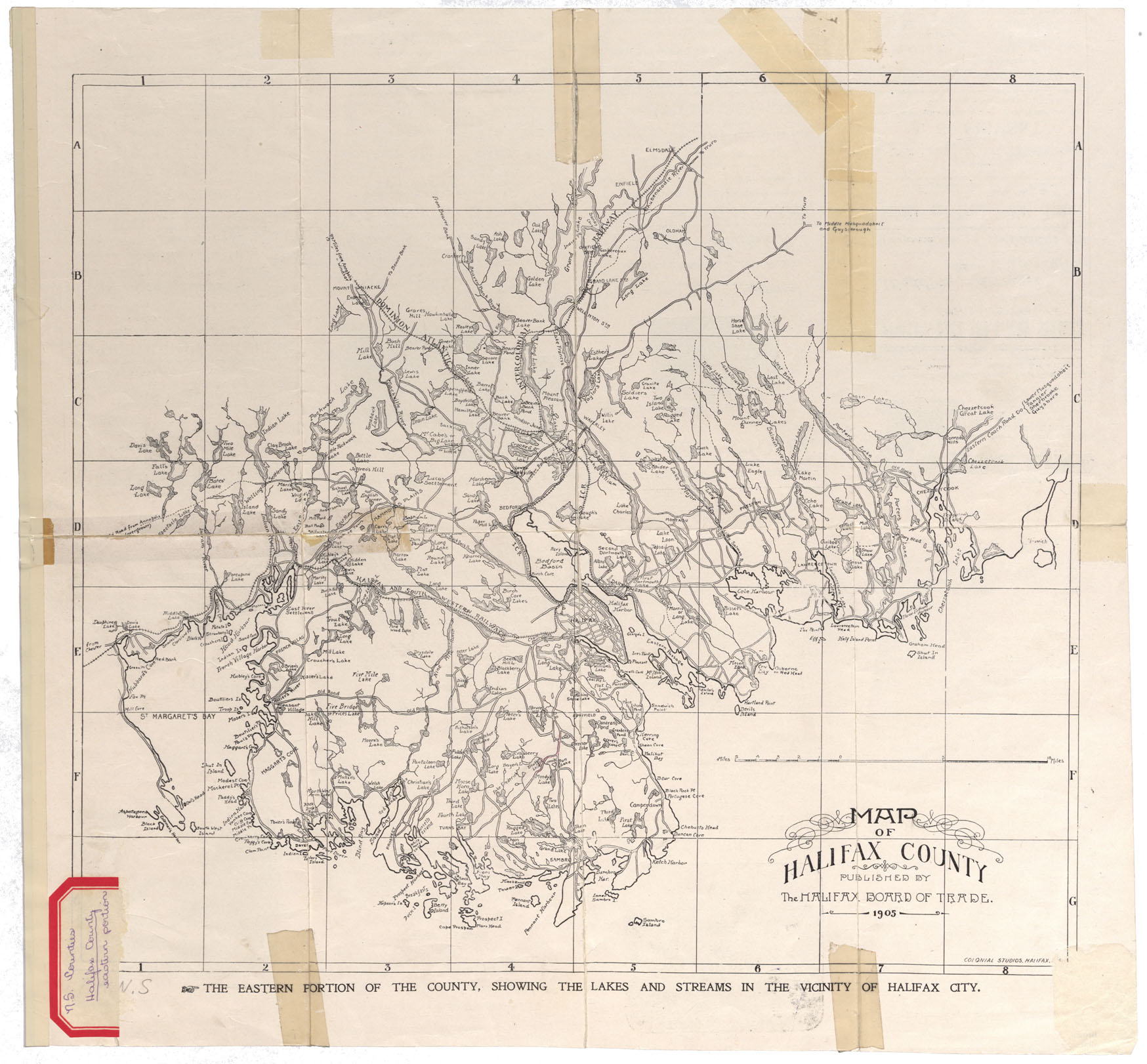 maps : Map of Halifax County