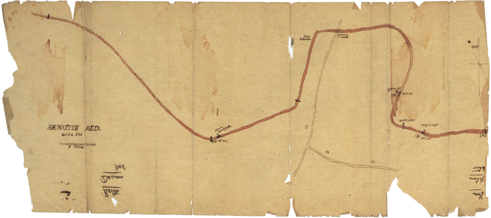 maps : Haematite Bed Area 101 Pictou County