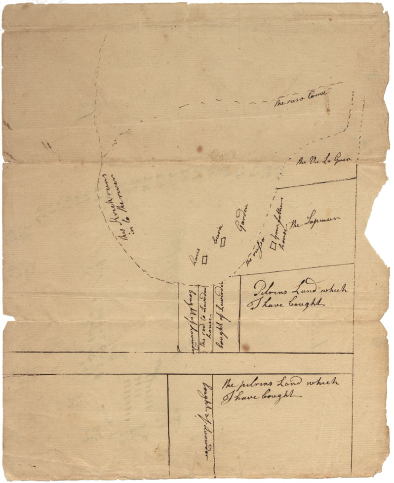 maps : [The Plan of Lavenders Land]