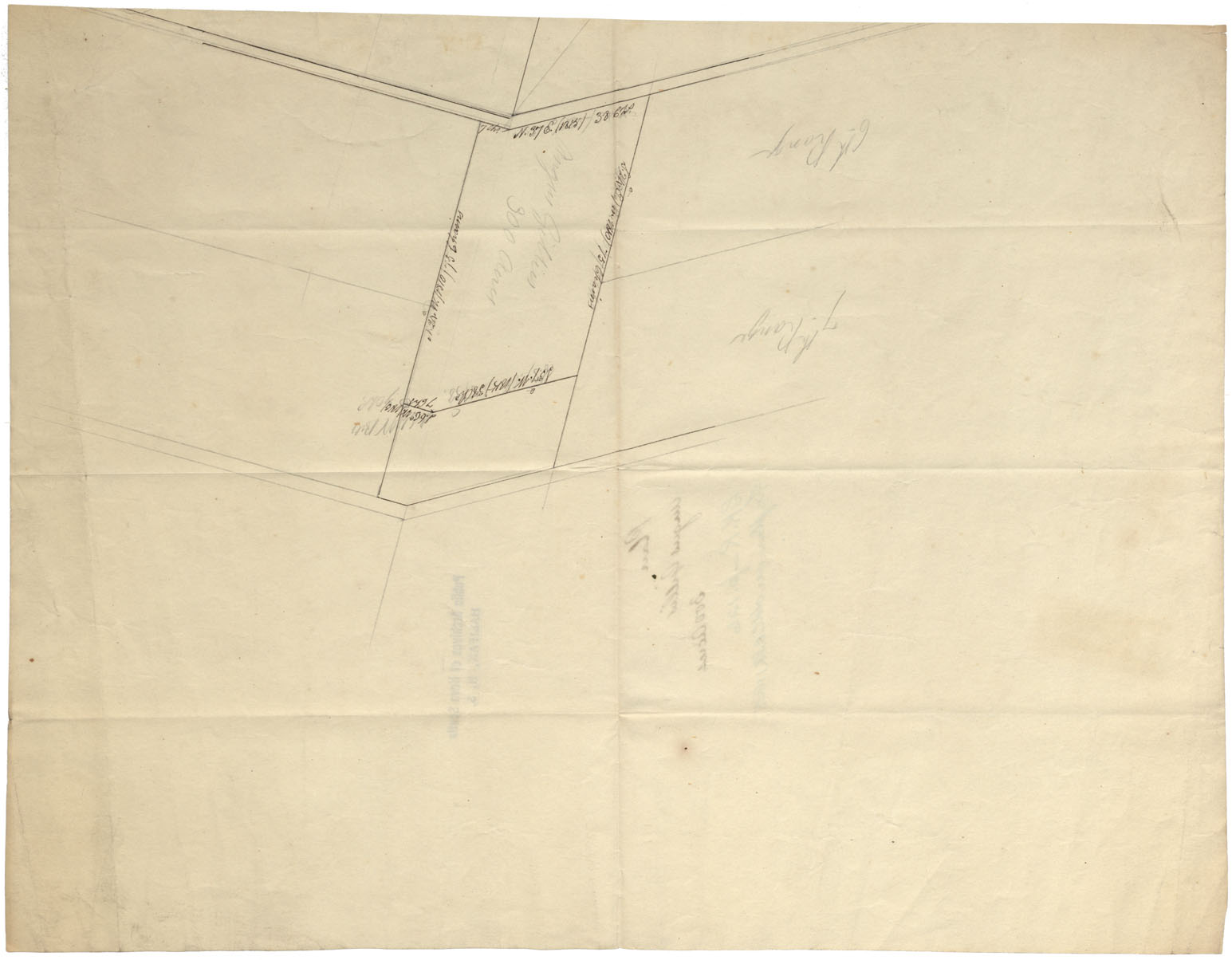 maps : Cape Breton Plan Angus Gillis undated