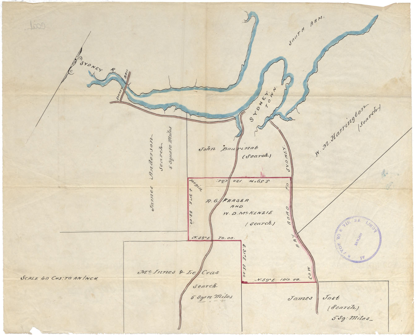 maps : Leases Cape Breton Co