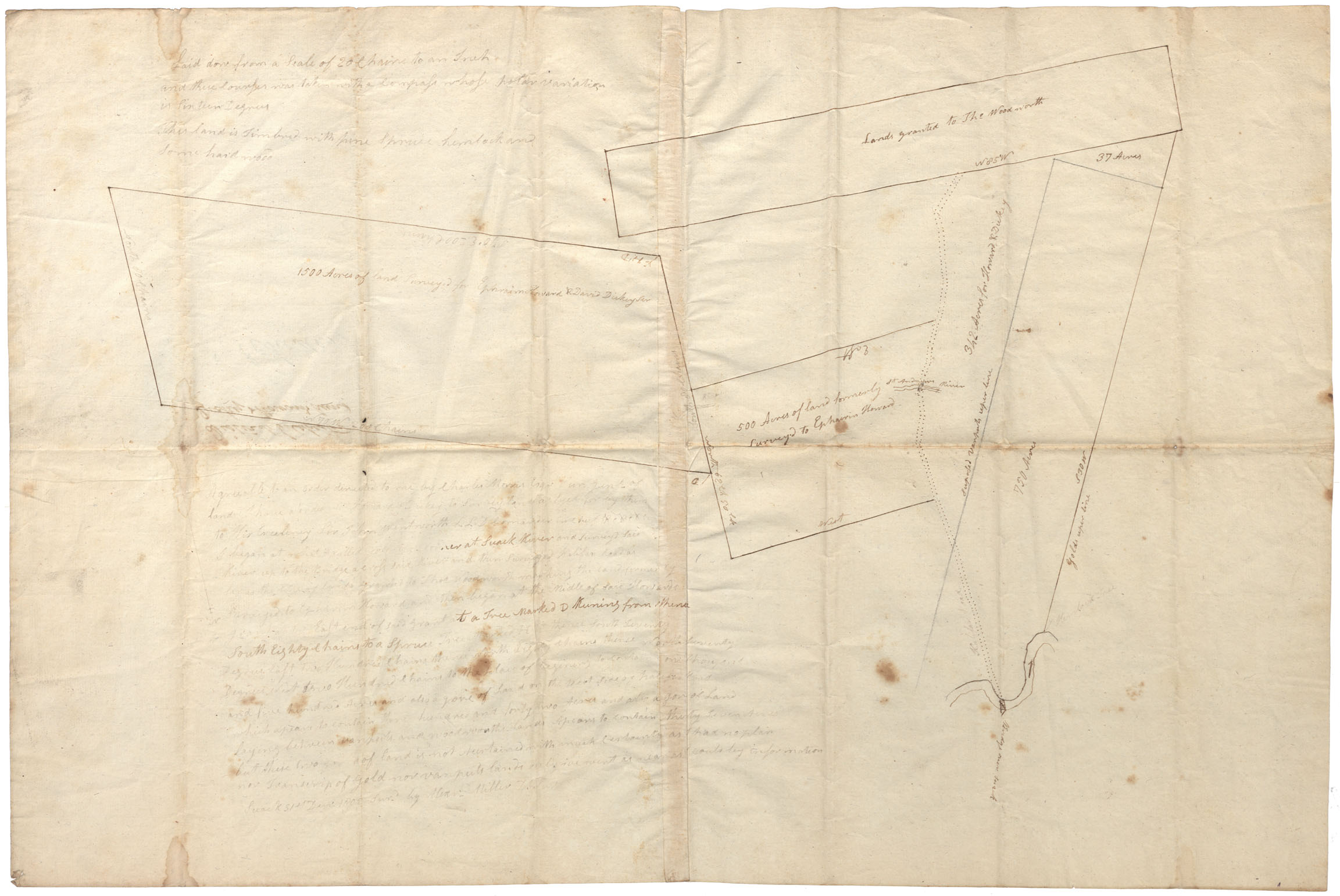 maps : District of Colchester, vicinity of St.Andrews River and Bridge over Suack and Halifax Road