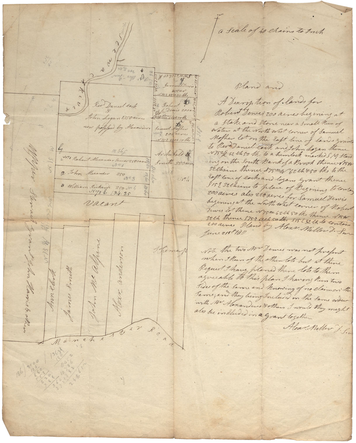 maps : Lots bounded by Stewiacke River, Upper Stewiacke Grant & Manchester Road