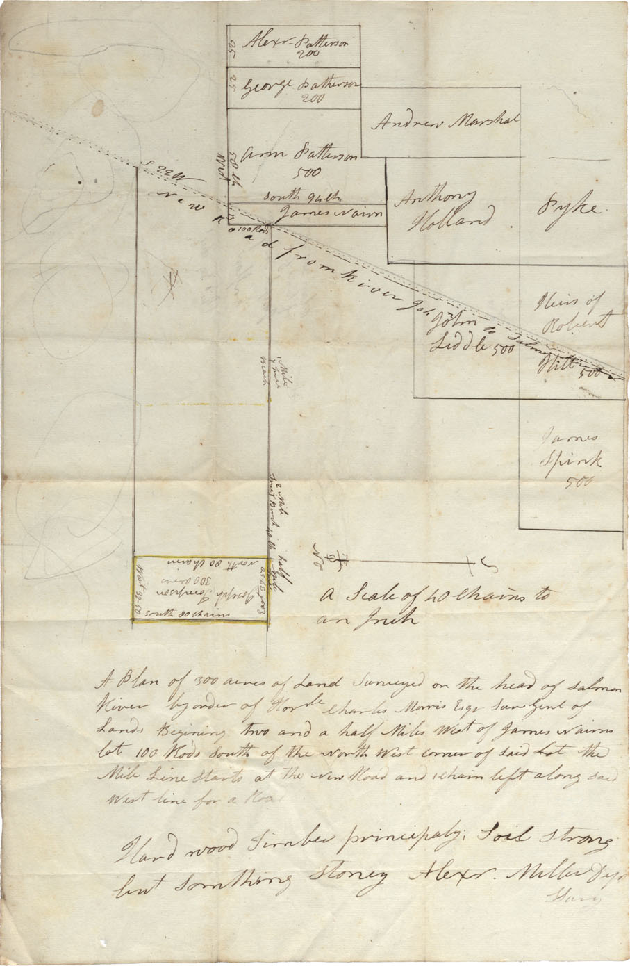maps : Onslow-head of Salmon River near New Road from River John to Salmon River