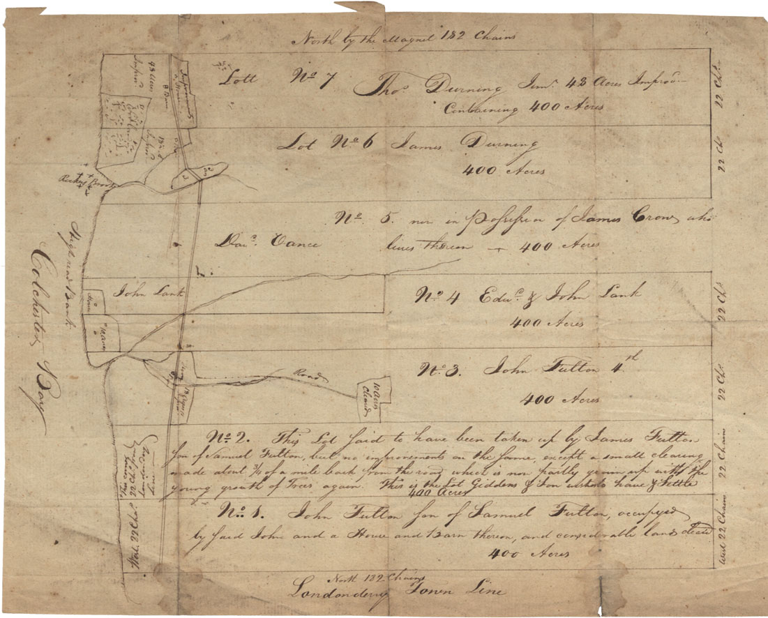 maps : North Side of Colchester Bay