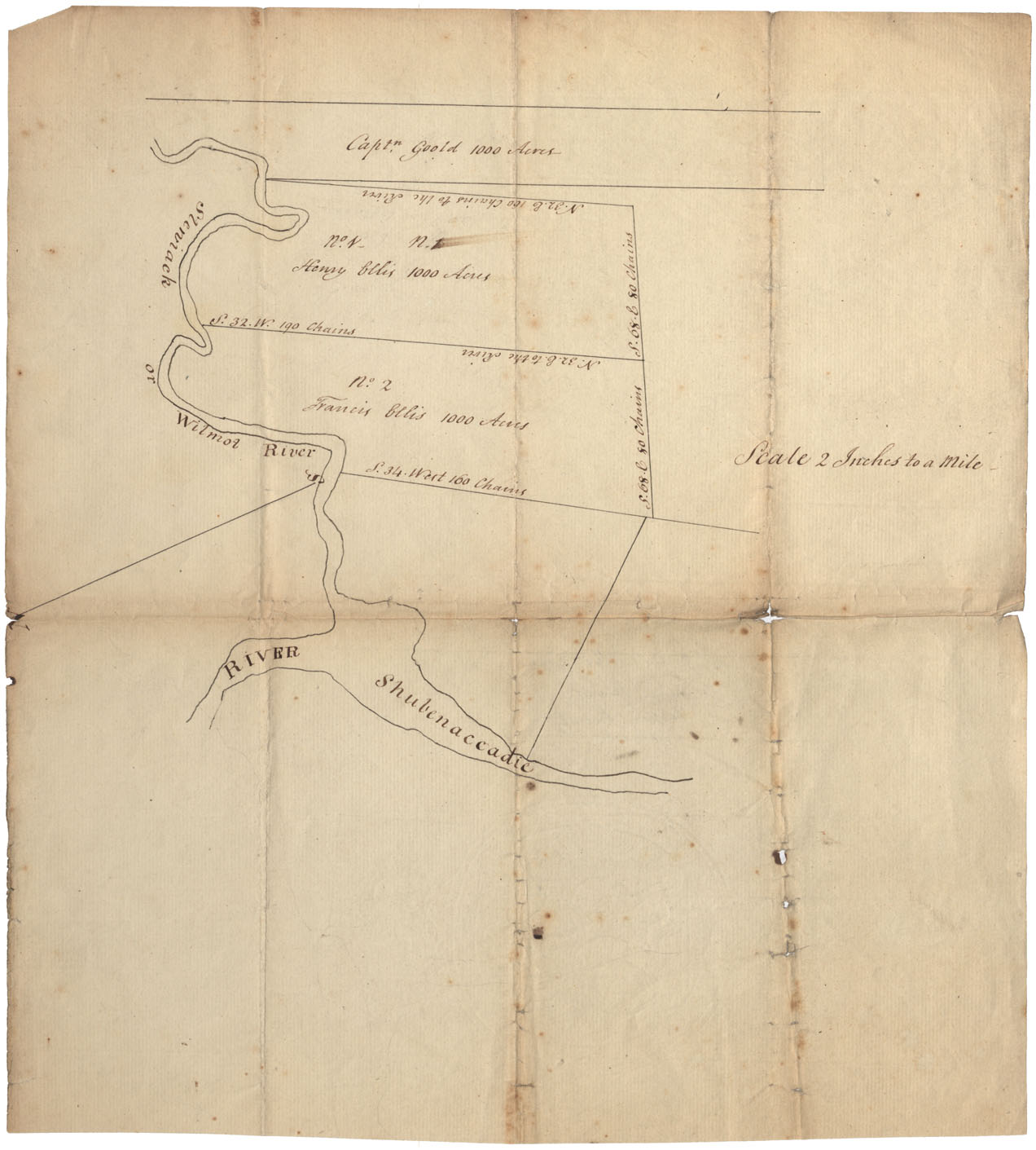 maps : Colchester County Stewiacke or Wilmot River, and its junction with the Shubenacadie River w.m.1794