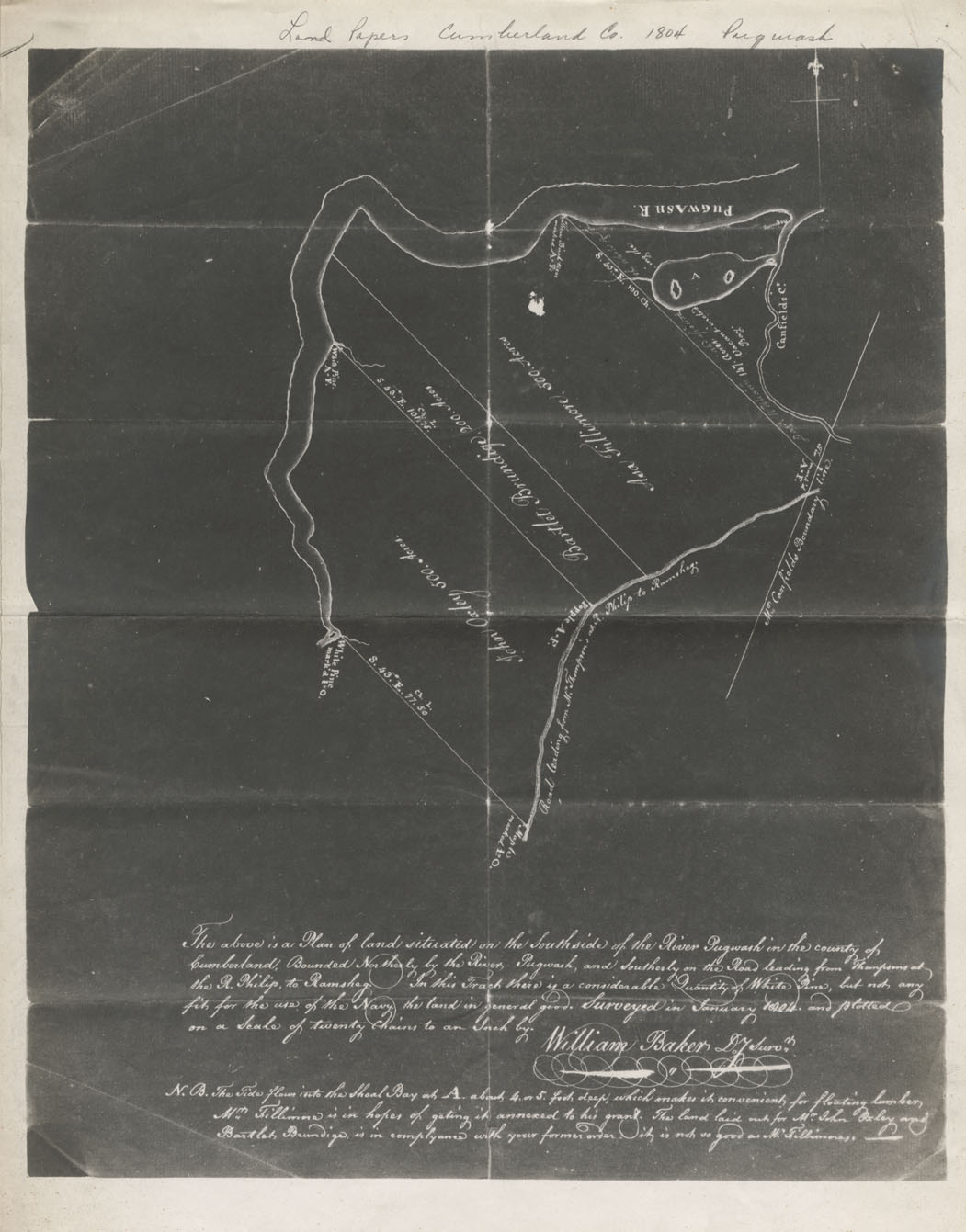 maps : Land Papers: Cumberland County Pugwash