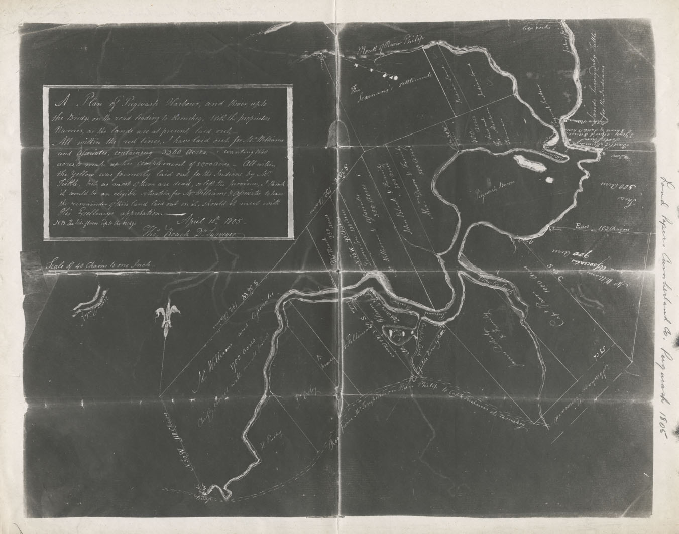 maps : Land Papers: Cumberland County: Pugwash