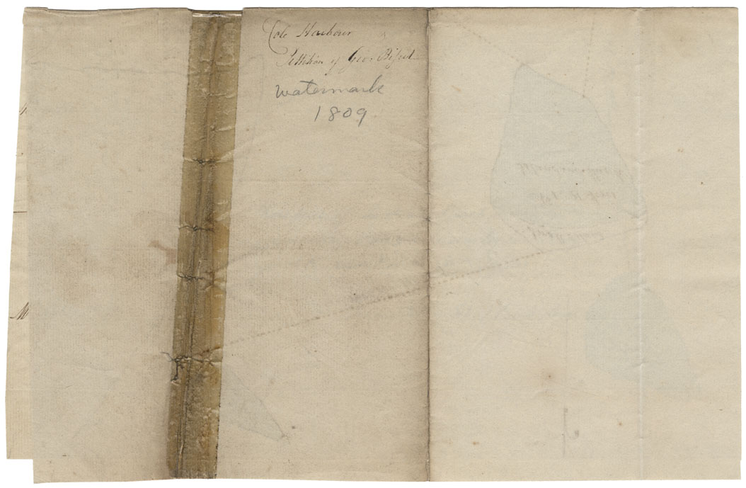 maps : Plan of Three pieces of Marsh & Beach situate in Cole Harbour