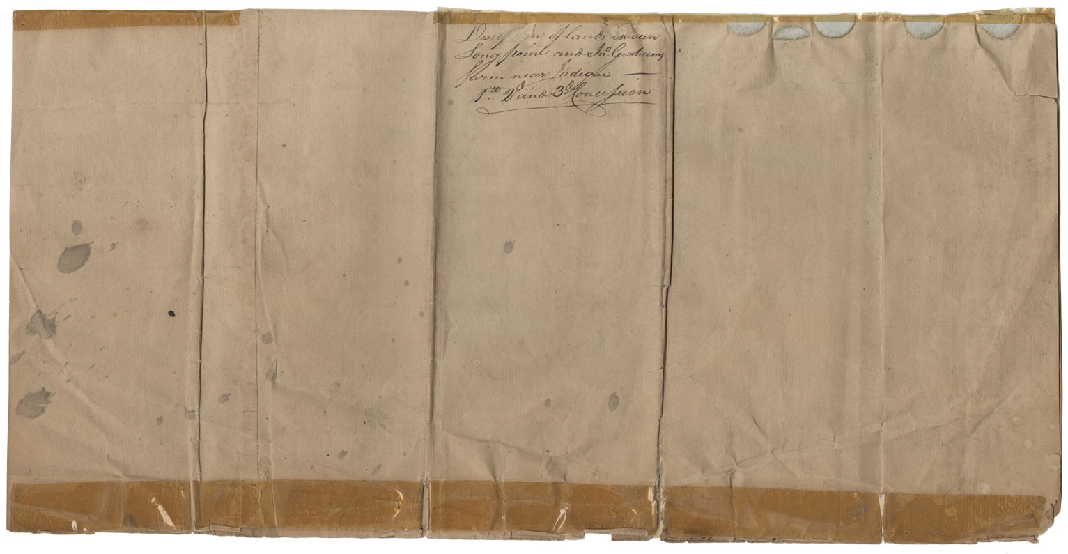 maps : Cape Beton Description of lands between Long Point near Judique