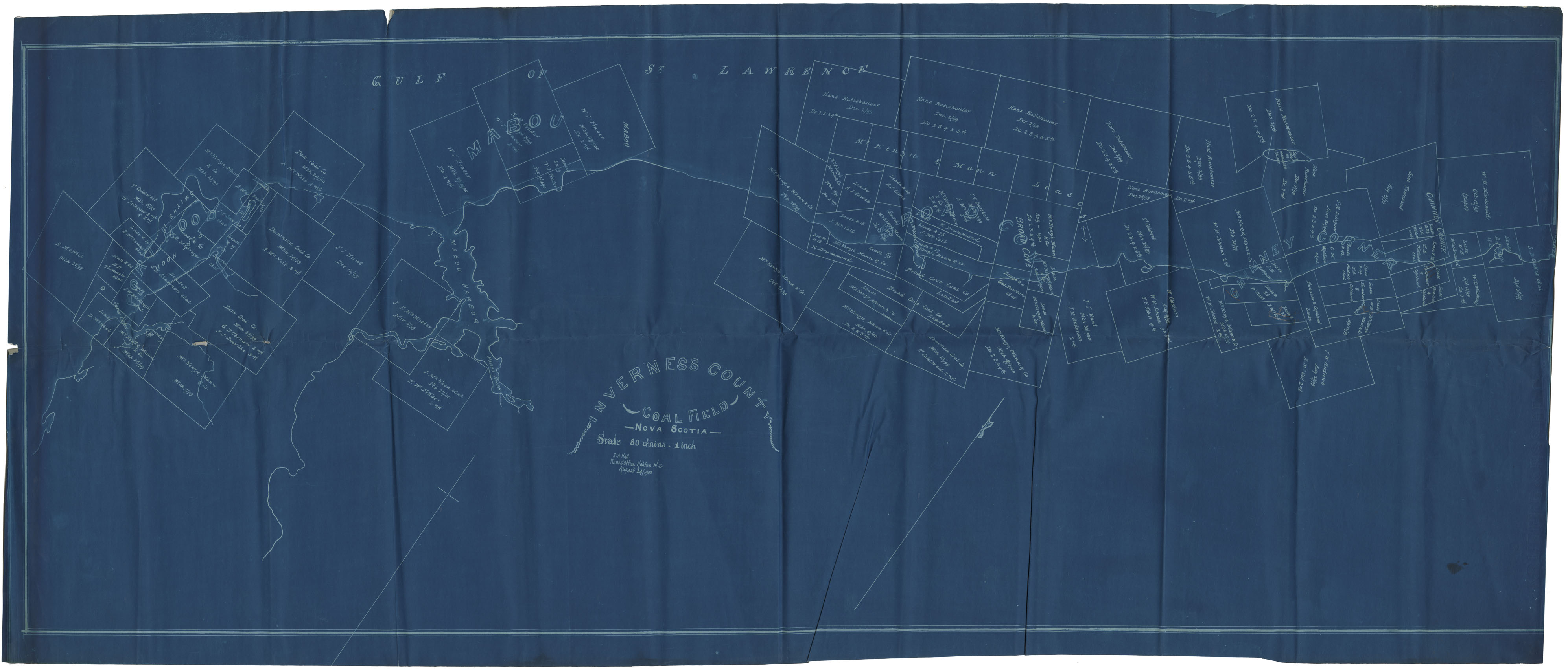 maps : Inverness County Coal Field