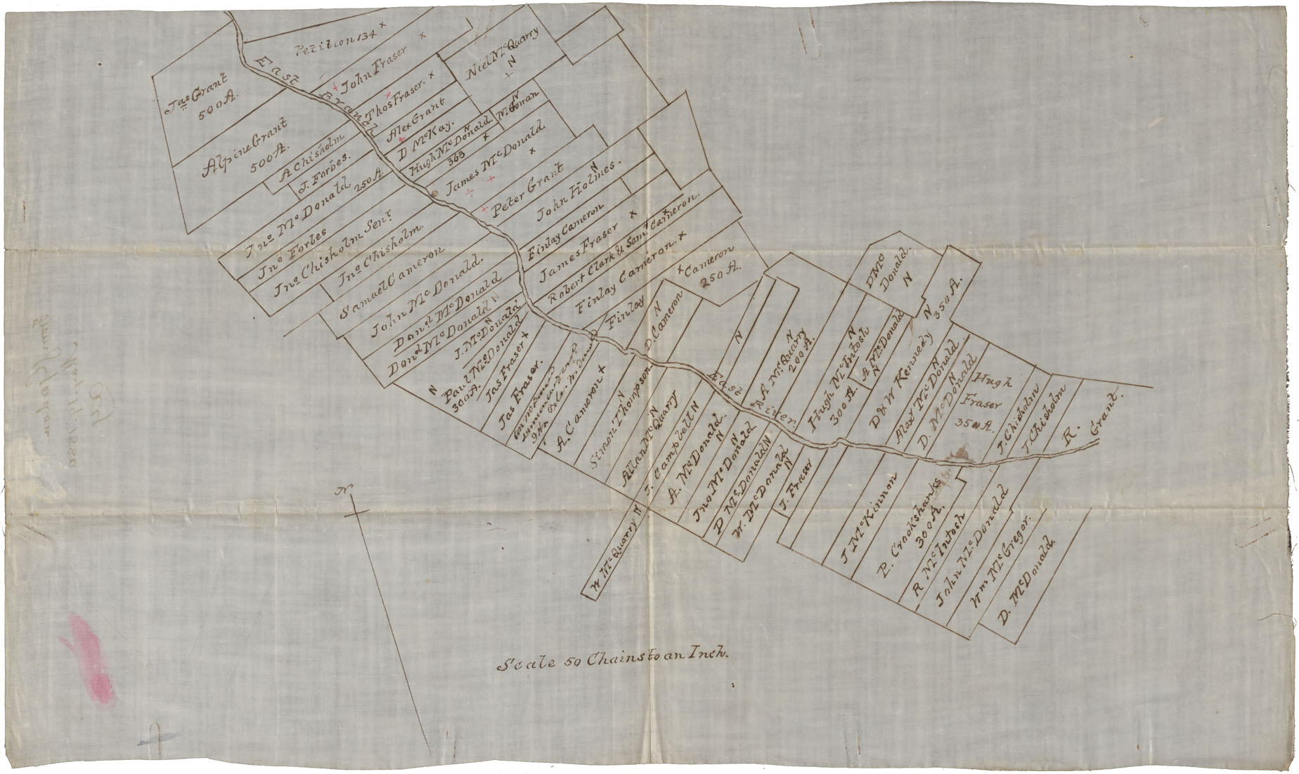maps : Property, Property Owners along East Branch East River