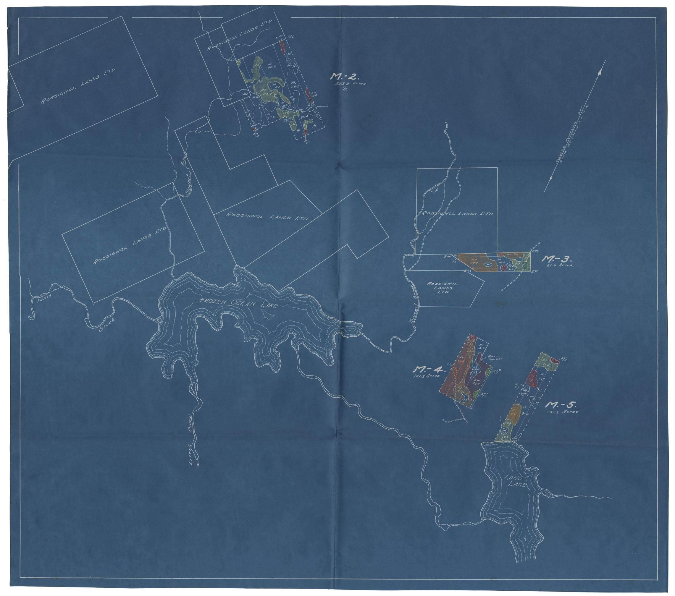 maps : [Lands adjoining Rossignol Lands _td]