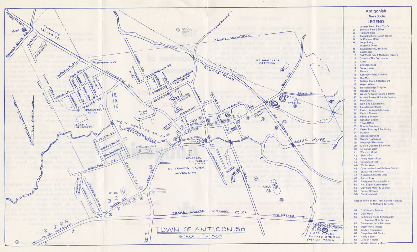 maps : Antigonish (pamphlet)