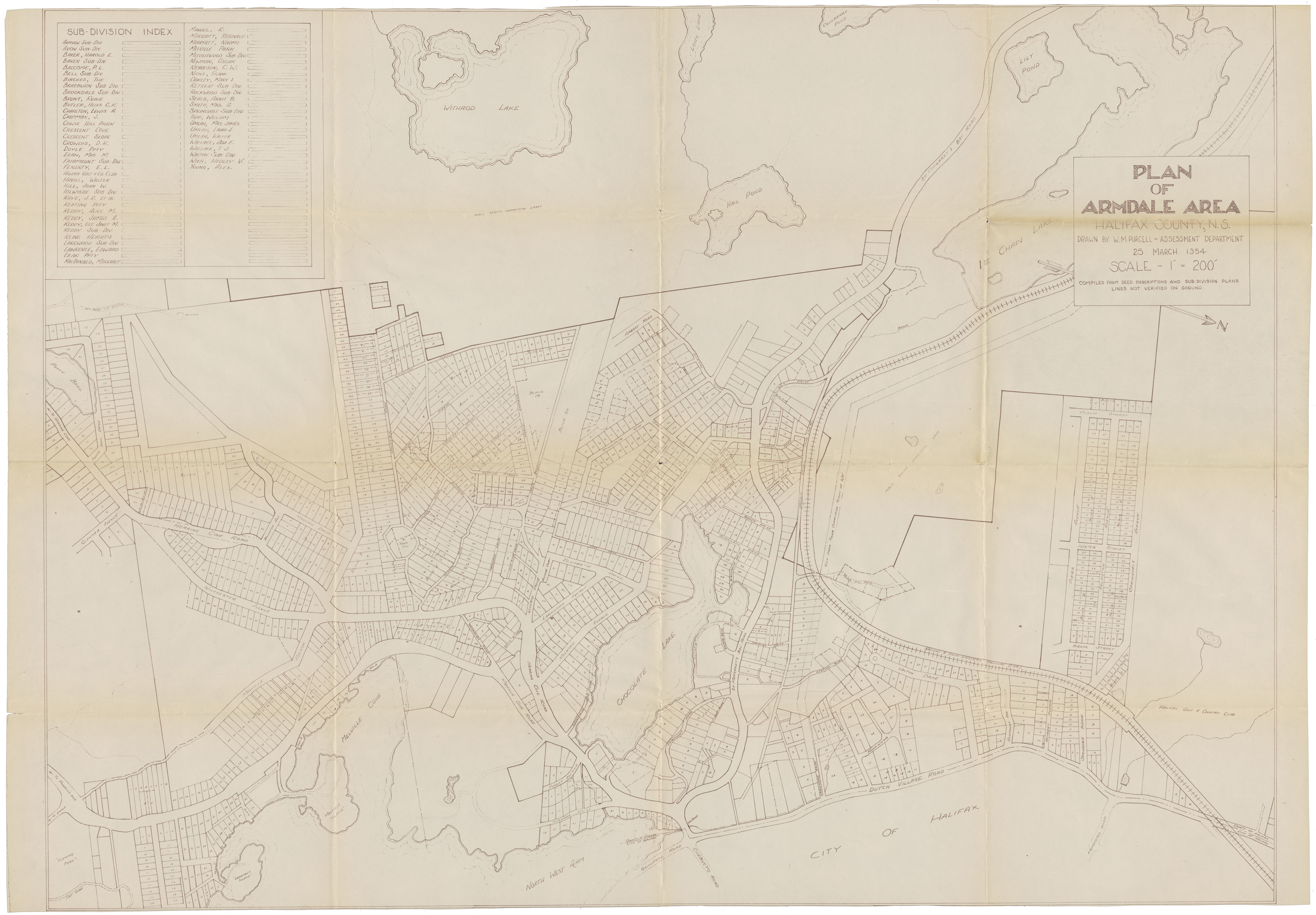 maps : Plan of Armdale Area