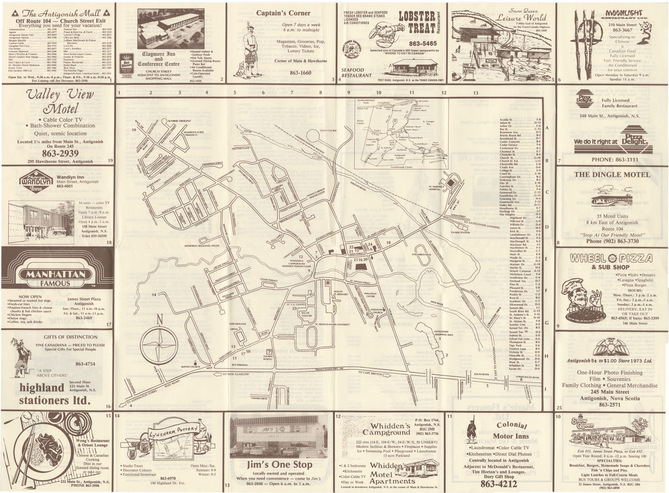 maps : Antigonish, Town & County