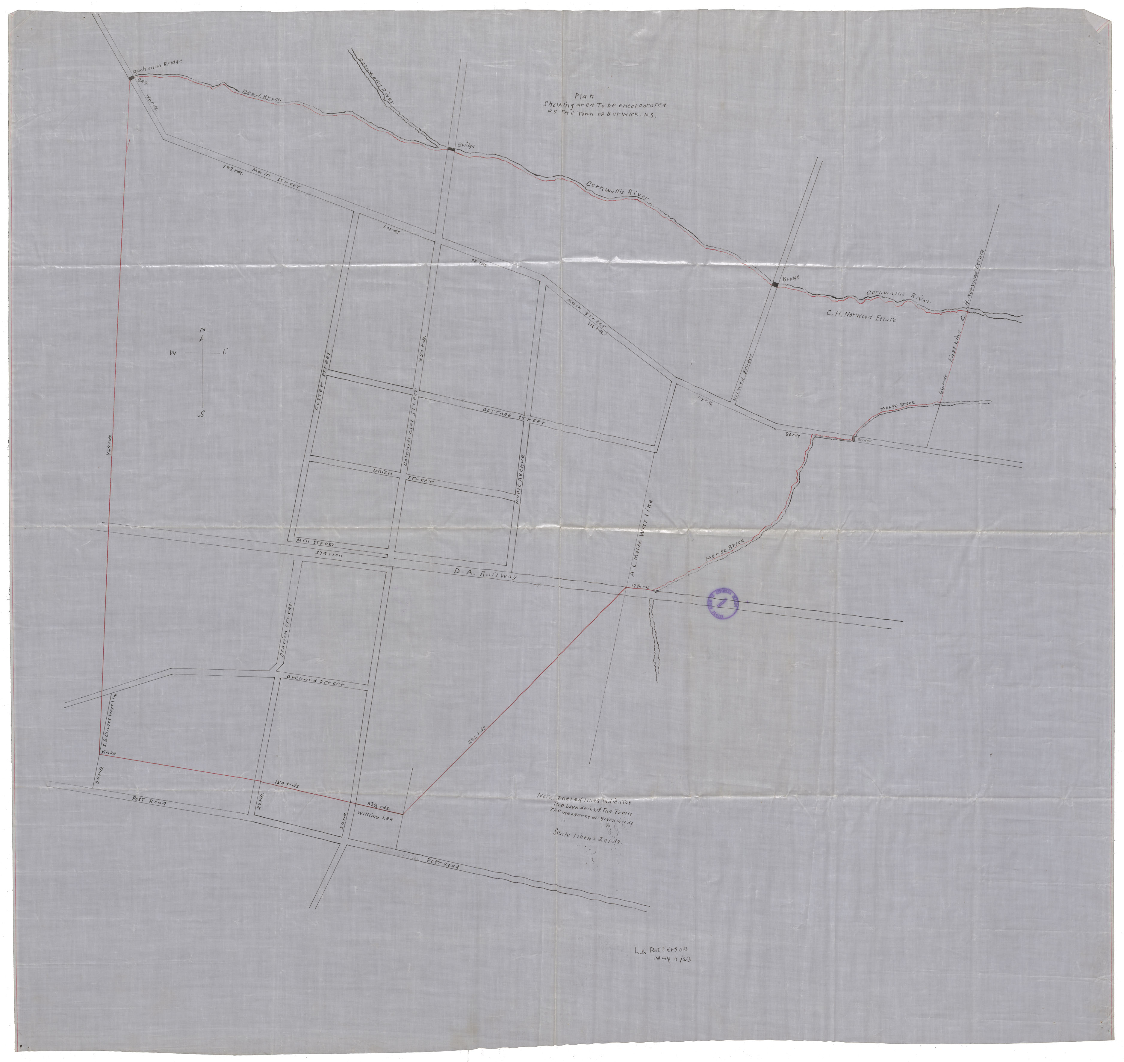 maps : Berwick Incorporation of Town