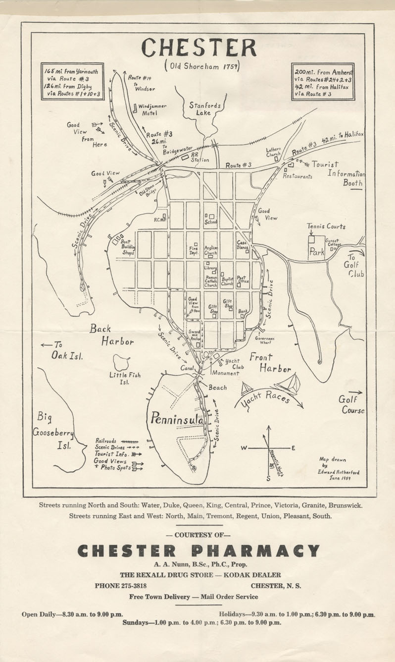 maps : Chester (Old Shoreham 1759)