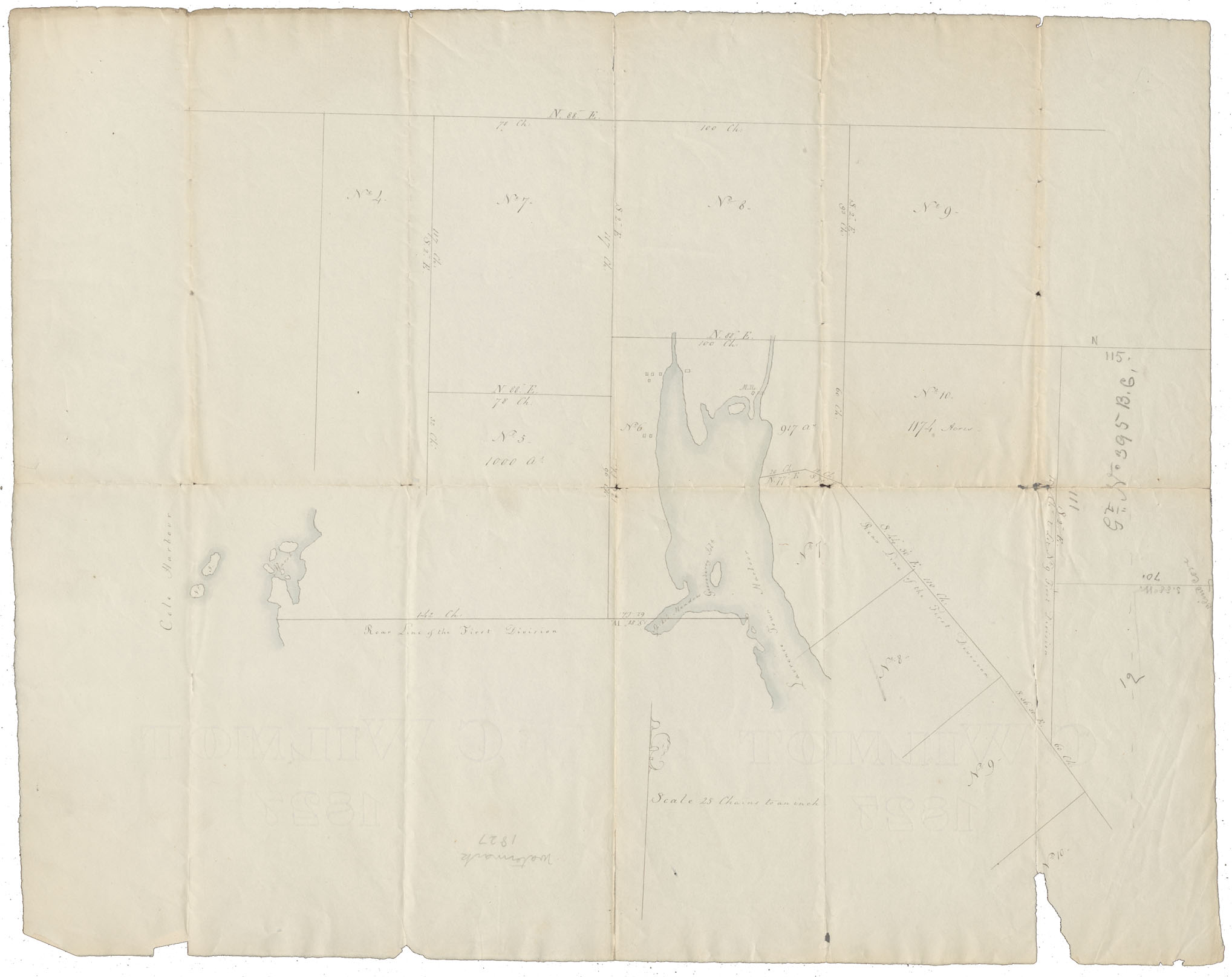 maps : Halifax County Cole harbour and Lawrencetown Harbour, w.m.1827