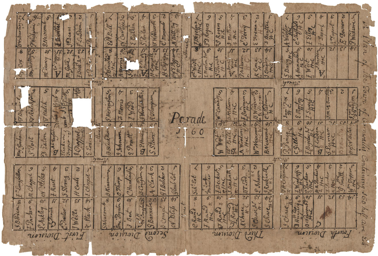maps : Plan of the Township of Cornwallis