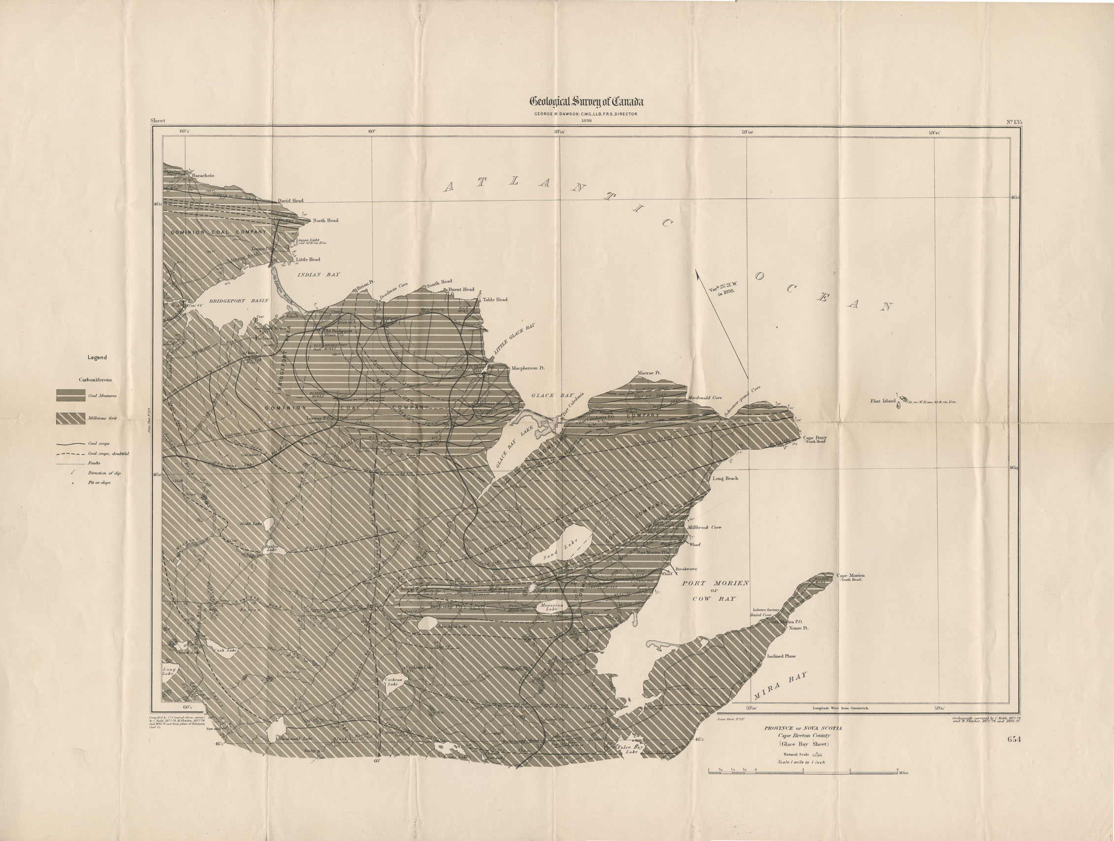 maps : G.S.C. Glace Bay Sheet, Cape Breton Co