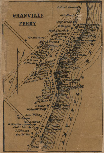 maps : Granville Ferry, Annapolis Co