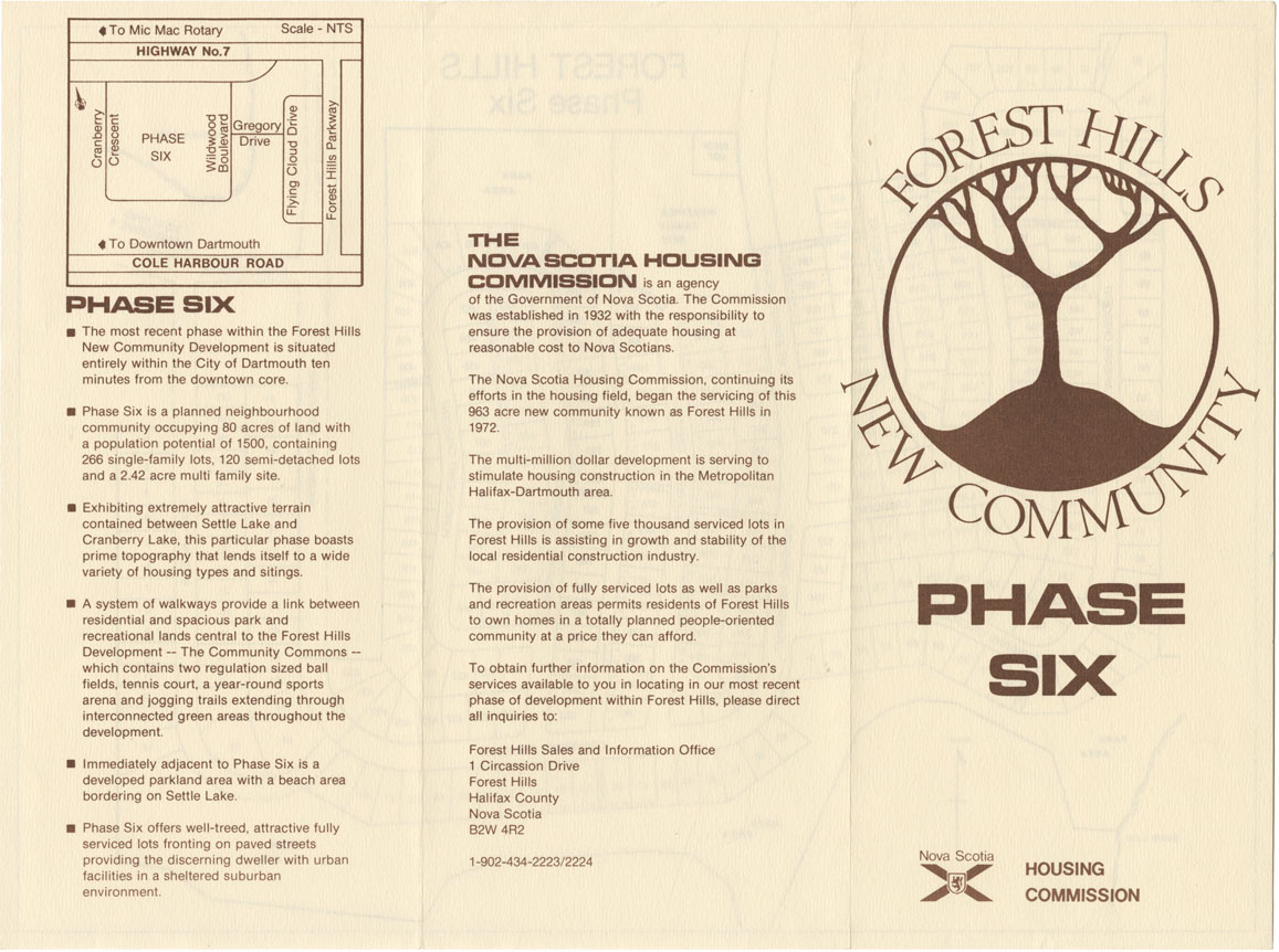 maps : Forest Hills and Sackville Lakes Communities Housing Commission Projects