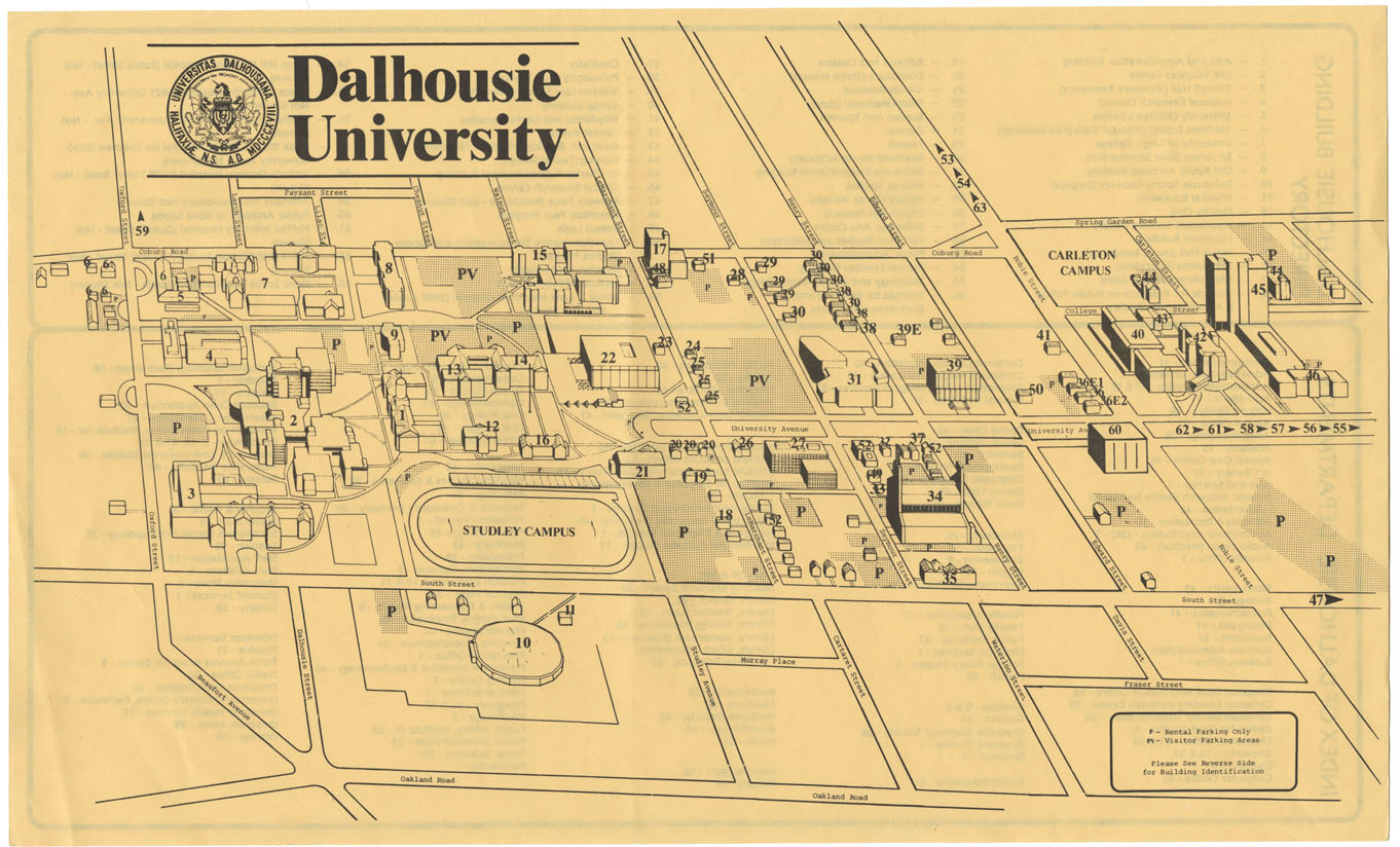 maps : Dalhousie University Campus