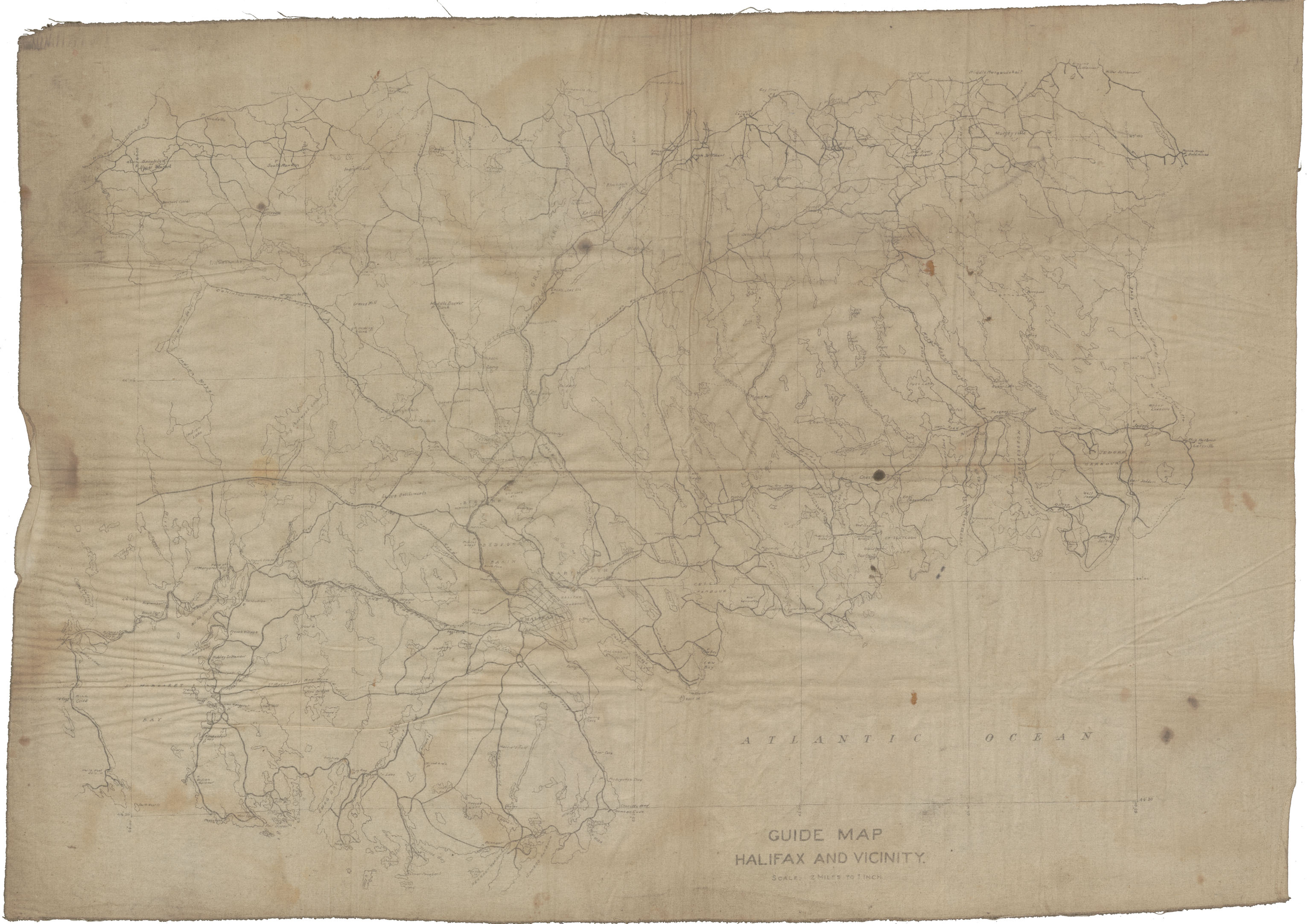maps : Guide & Map (Halifax and Vicinity)