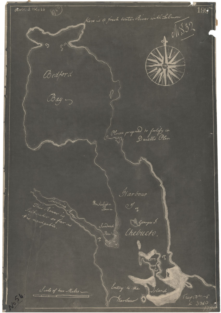 maps : Harbour of Chebucto