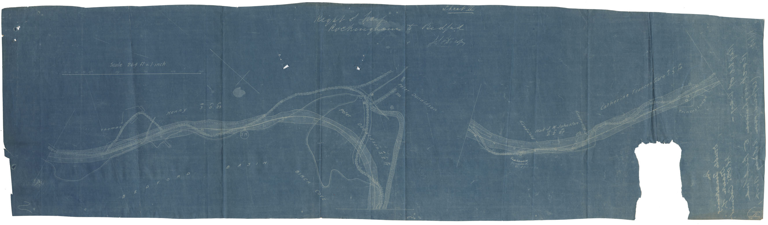 maps : Right of Way Rockingham to Bedford