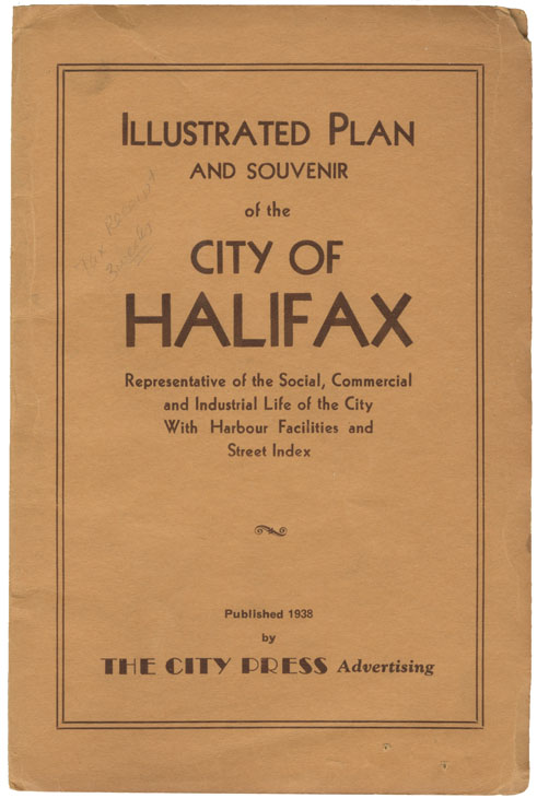 maps : Illustrated Plan and Souvenir of the City of Halifax