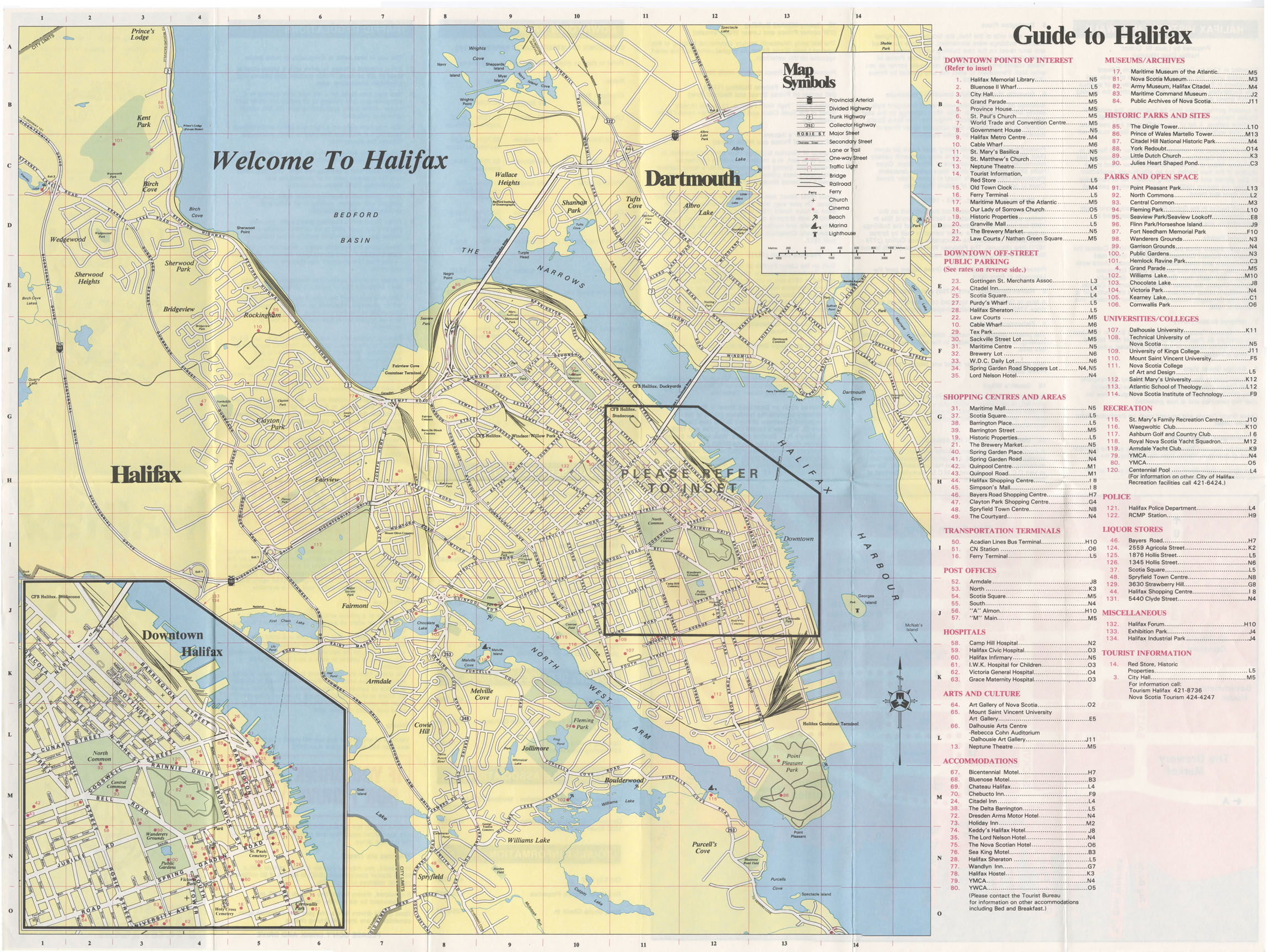 maps : Halifax City Map