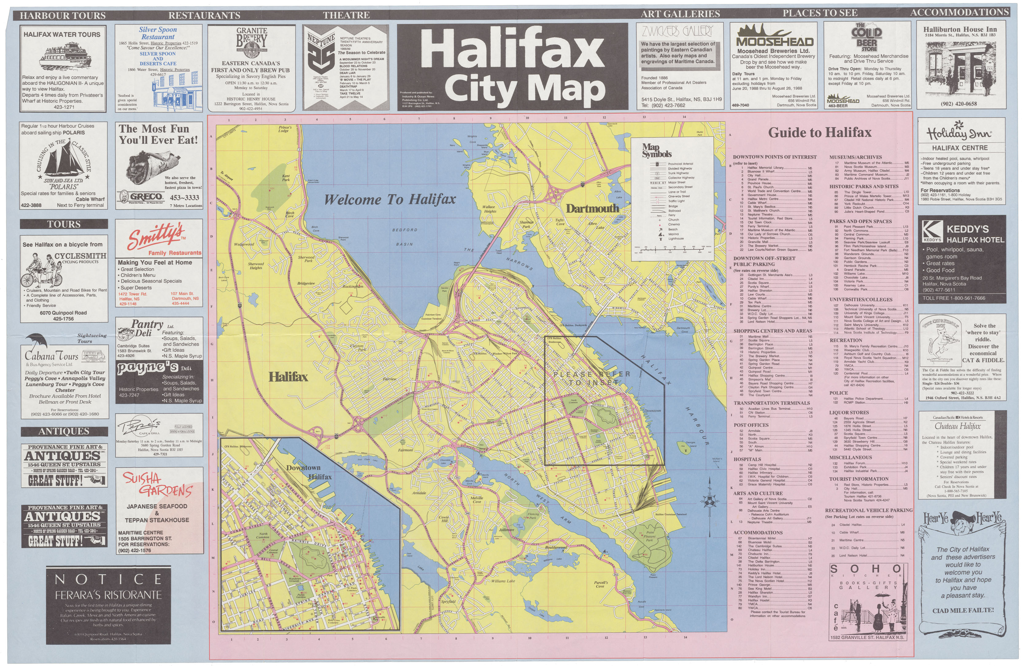 maps : Halifax City map