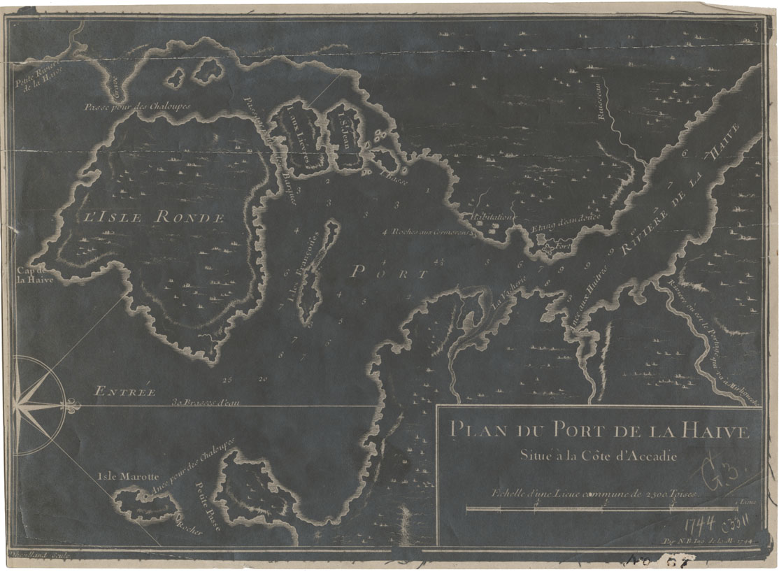 maps : Plan du Port de la Haive