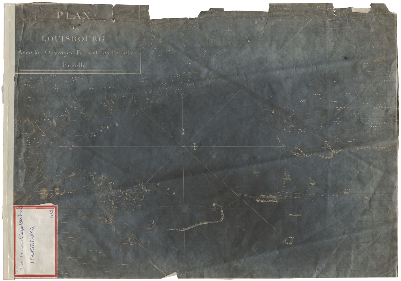 maps : Plan de Louisbourg