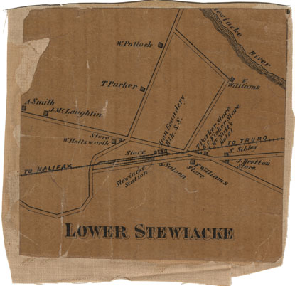 maps : Lower Stewiacke, Colchester Co