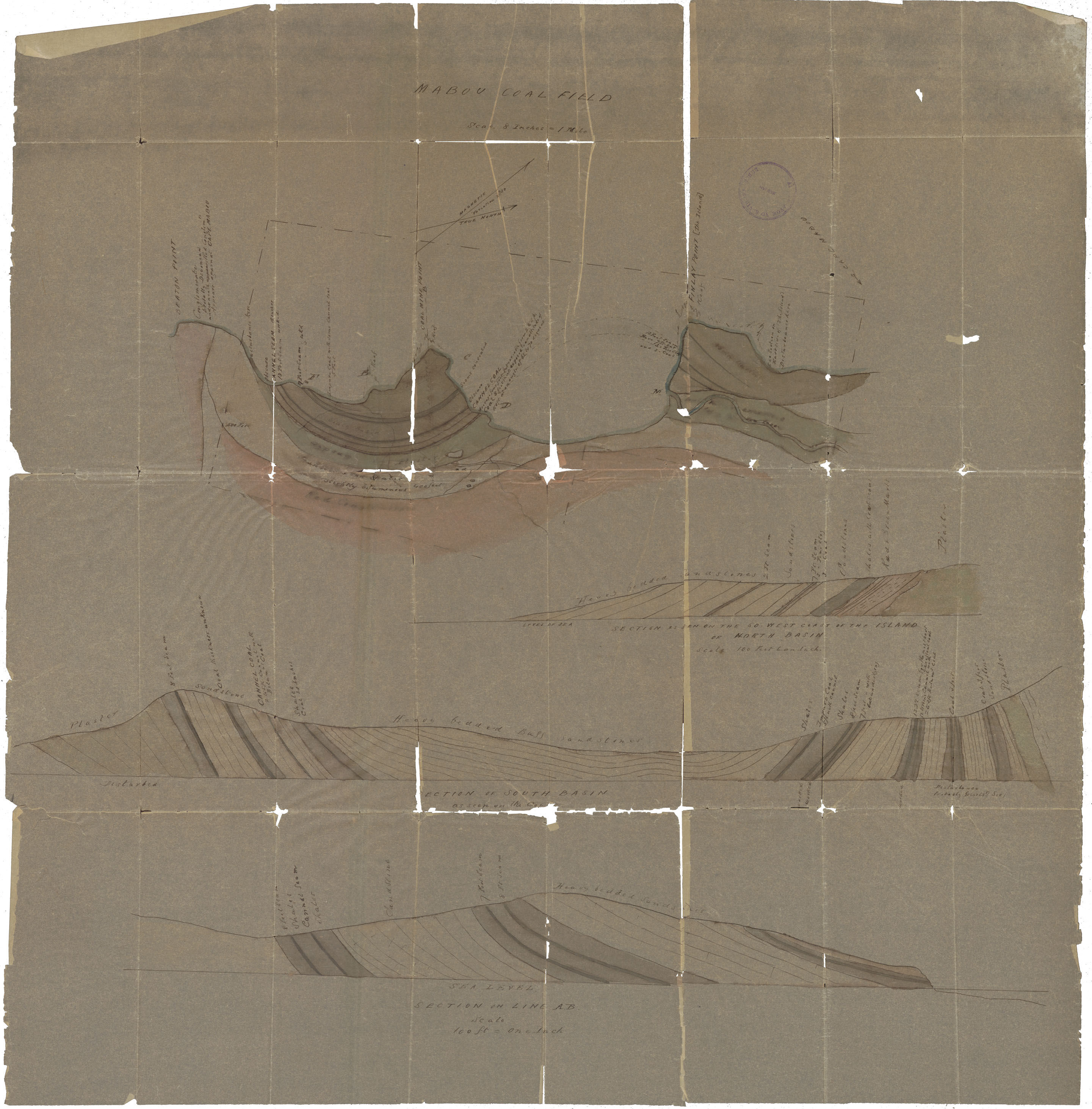 maps : Mabou Coal Field