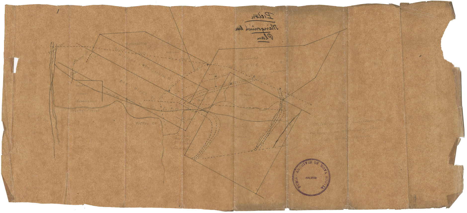 maps : Merigomish Area Plan Pictou County