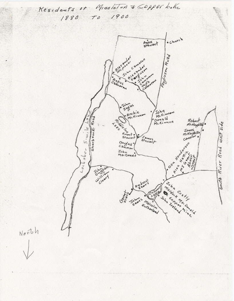 maps : Middleton, Antigonish County