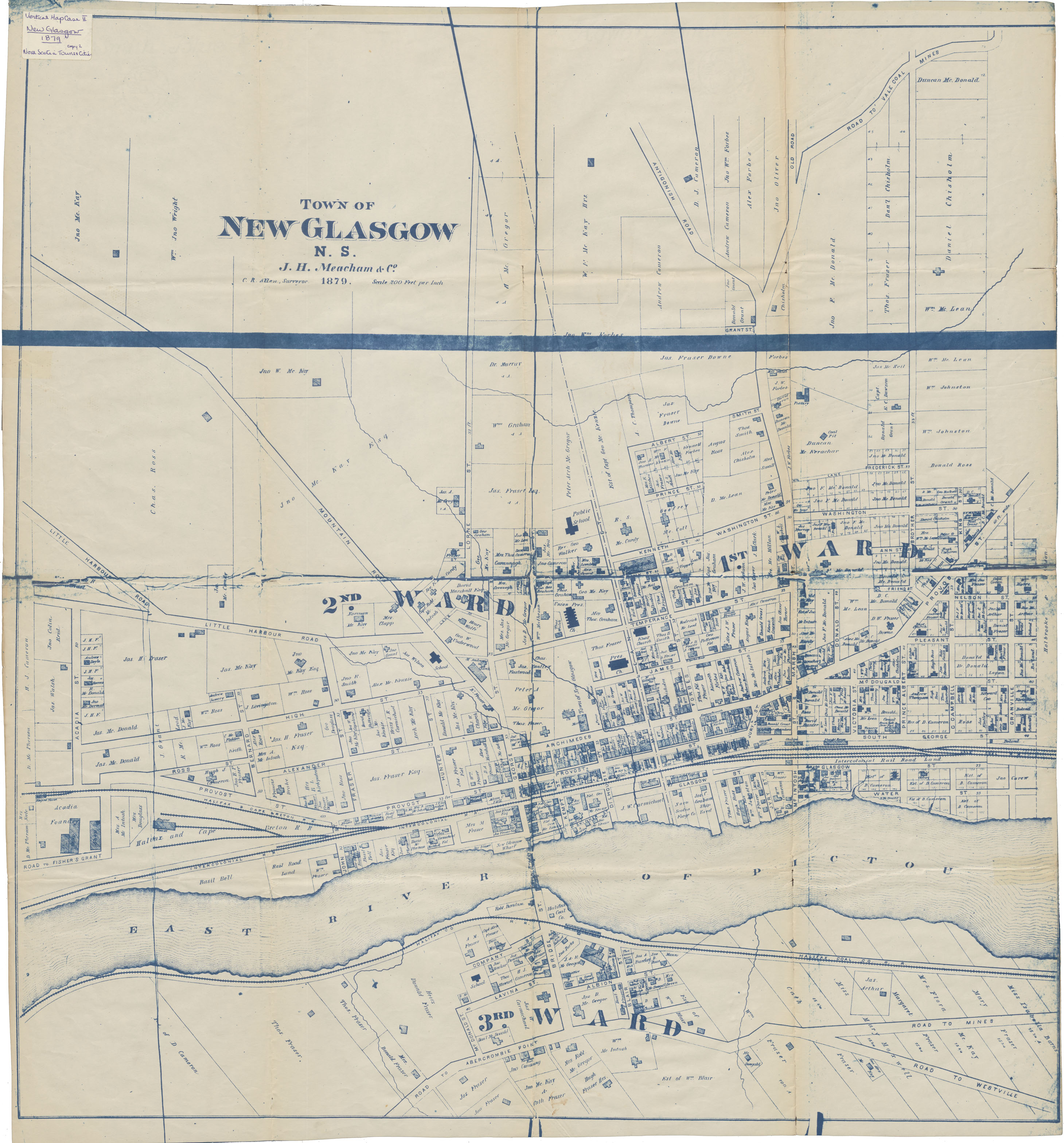 maps : Town of New Glasgow