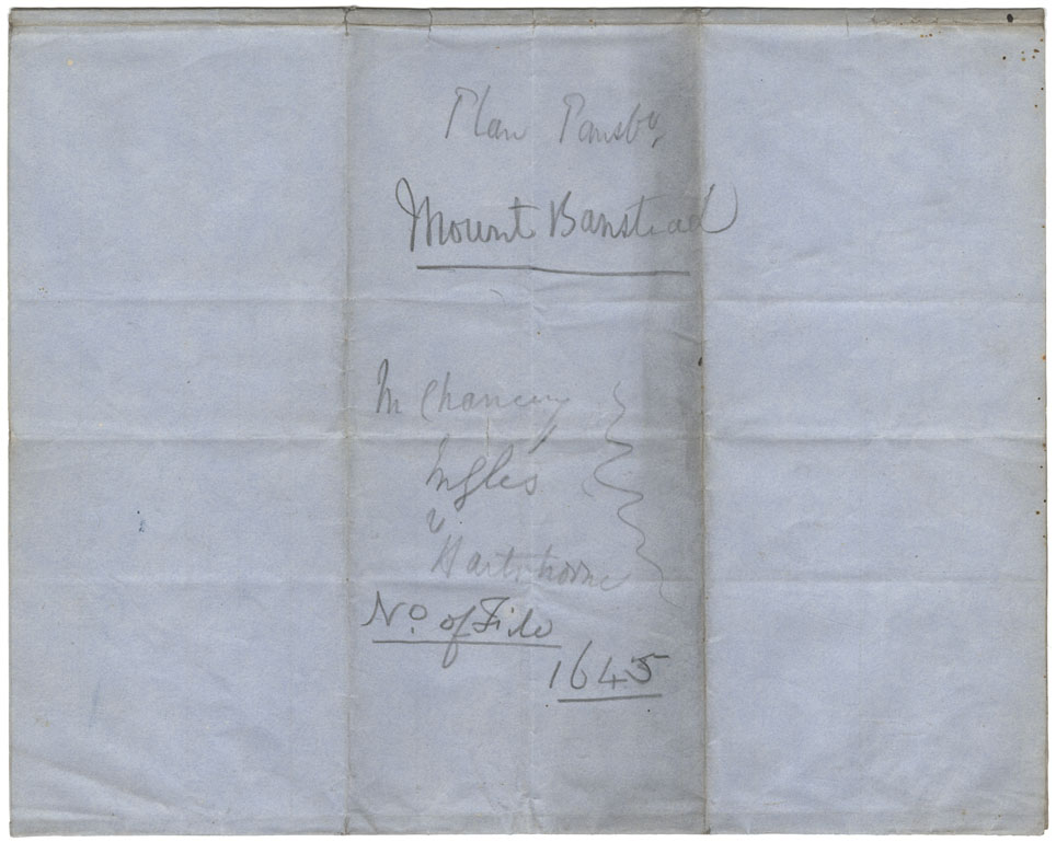 maps : Plan. Pansborough-Mount Barnstead