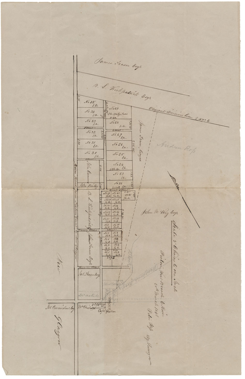 maps : Pictou, West Branch, E River