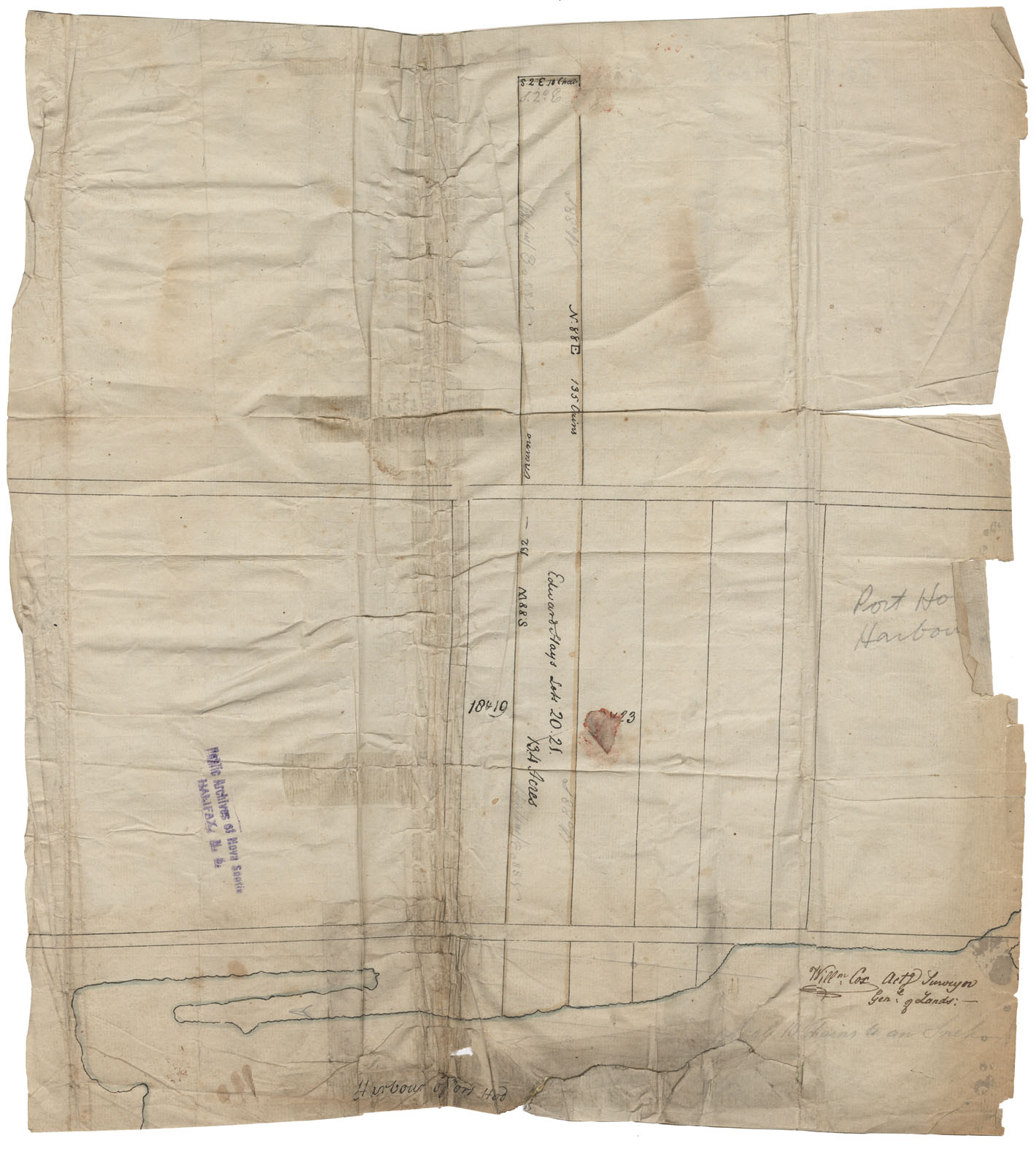 maps : Cape Breton Port Hood