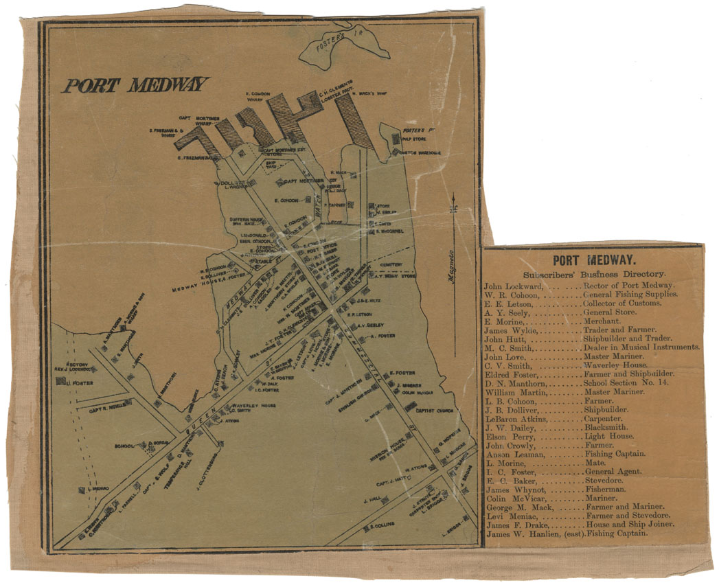 maps : Port Medway, Queens Co