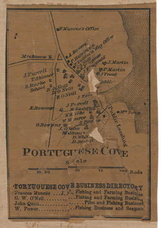 maps : Portuguese Cove, Halifax Co